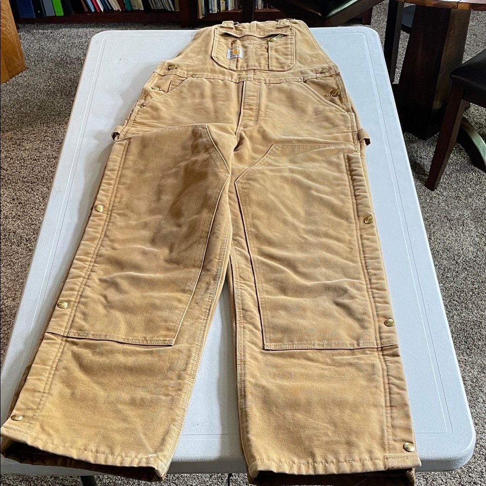 Carhartt Tan Overalls